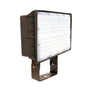 LED Flood Light 200W with wide angle lens and durable weatherproof housing for outdoor use