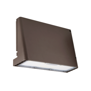 Full Cutoff LED Wall Pack 135W with prismatic lens and die-cast aluminum housing for outdoor security lighting