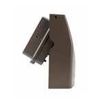 Side view of Full Cutoff Angle Adjustable LED Wall Pack 67W showing adjustable fixture head and sleek design