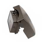 Full Cutoff Angle Adjustable LED Wall Pack 67W with sleek design and durable weather-resistant housing shown from side angle view