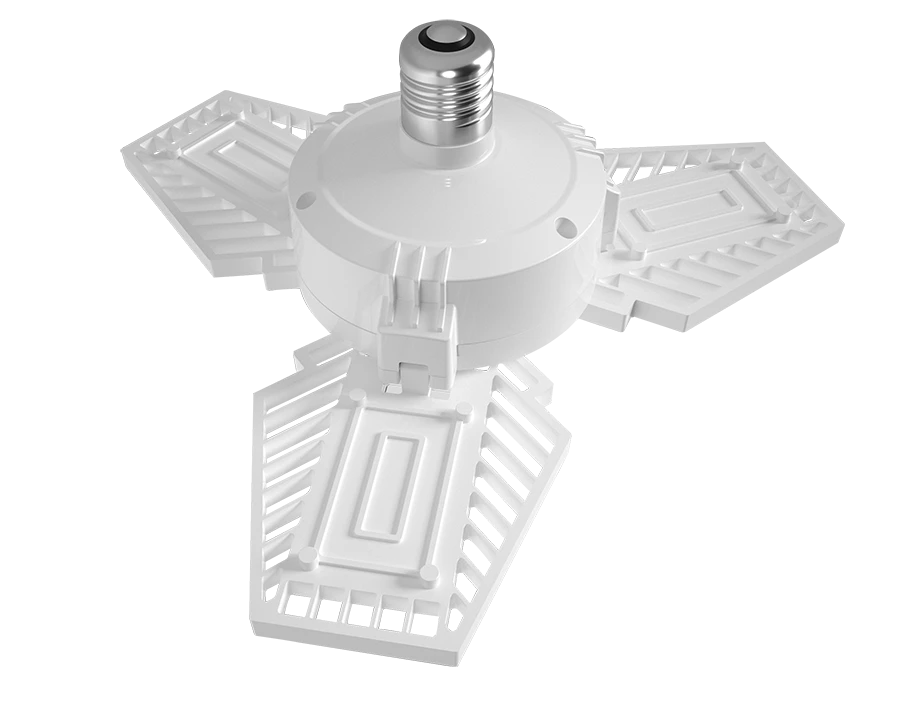 LED Garage Light Bulb -  65W Equivalent to 200W Metal Halide - E26 Base - Garage Ceiling Light - Shop Light