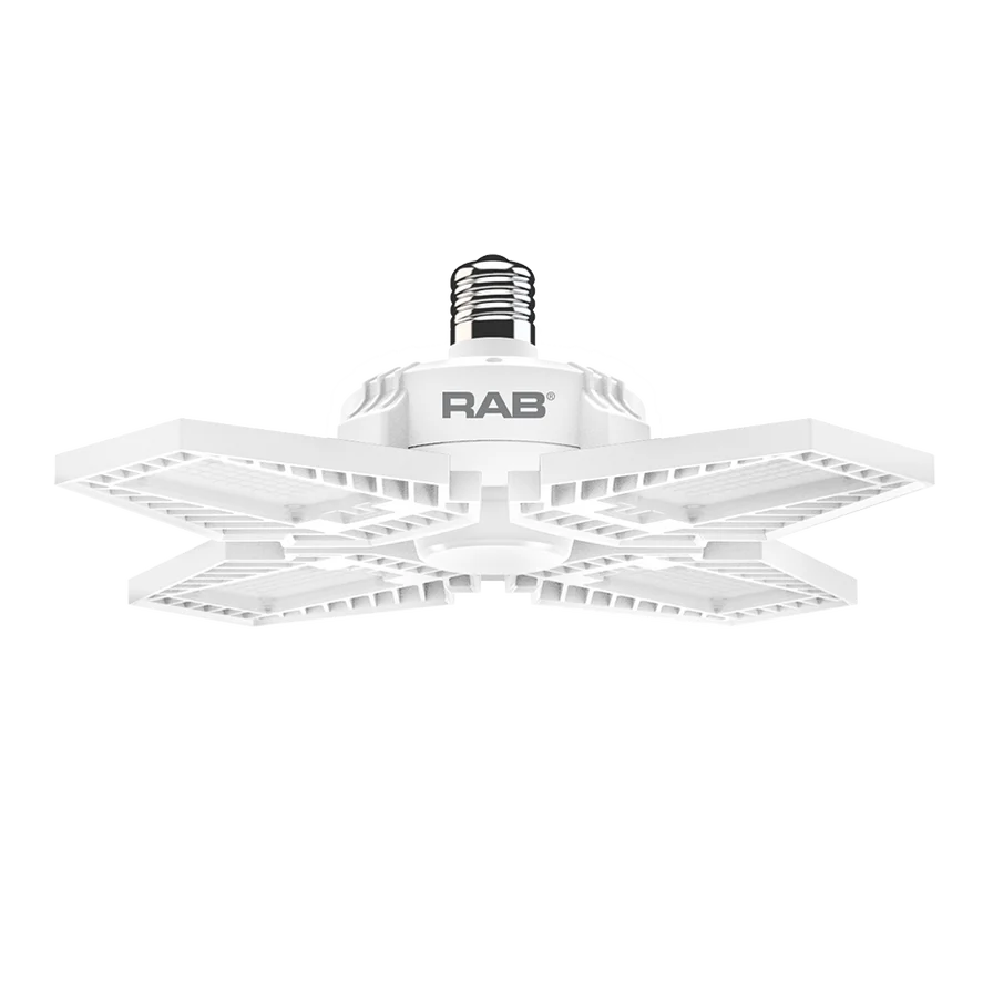 LED Garage Light Bulb -  80W Equivalent to 250W Metal Halide - E26 Base - Garage Ceiling Light - Shop Light