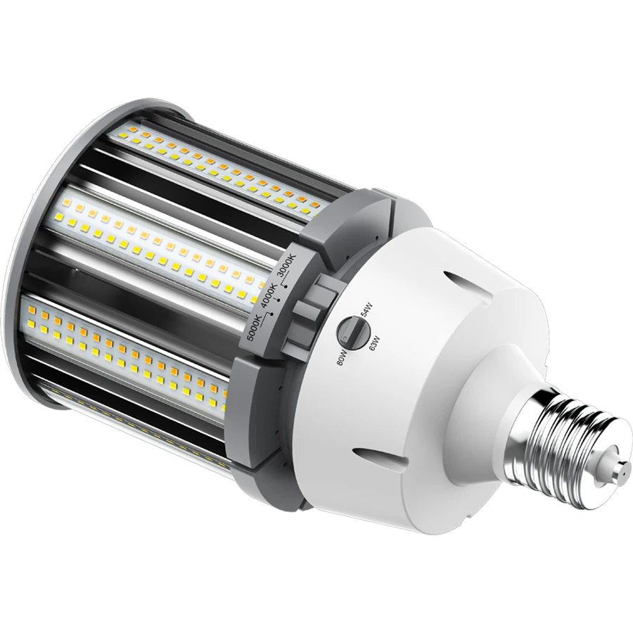 80W Selectable RAB LED Post Top Retrofit Lamp - EX39