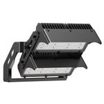 LED High Mast Flood Light 1200/960/800W with dual adjustable panels for powerful uniform illumination