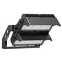 LED High Mast Flood Light 1200/960/800W with dual adjustable panels for powerful uniform illumination