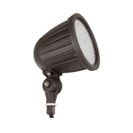 LED Bullet Flood Light w Photocell MaxLite BF with adjustable mounting and durable die-cast aluminum housing
