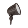 LED Bullet Flood Light w Photocell MaxLite BF with adjustable mounting and durable die-cast aluminum housing