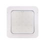 Square LED Canopy Light 240W with frosted lens and slim IP65-rated housing for durable outdoor use