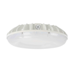 LED Canopy Light 2 CCT 60 46 36 22W with wide beam, low glare, customizable wattage and quick-mount installation
