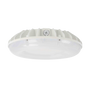 LED Canopy Light 2 CCT 60 46 36 22W with wide beam, low glare, customizable wattage and quick-mount installation