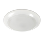 6 inch LED Disk Light 3-CCT 15W surface-mount ceiling fixture with recessed downlight appearance