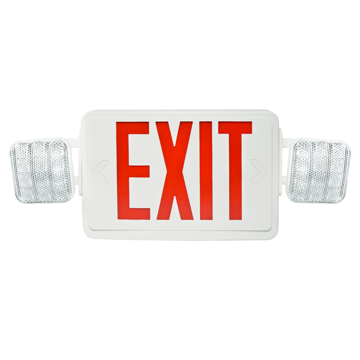 LED Exit Sign & Emergency Light Combo