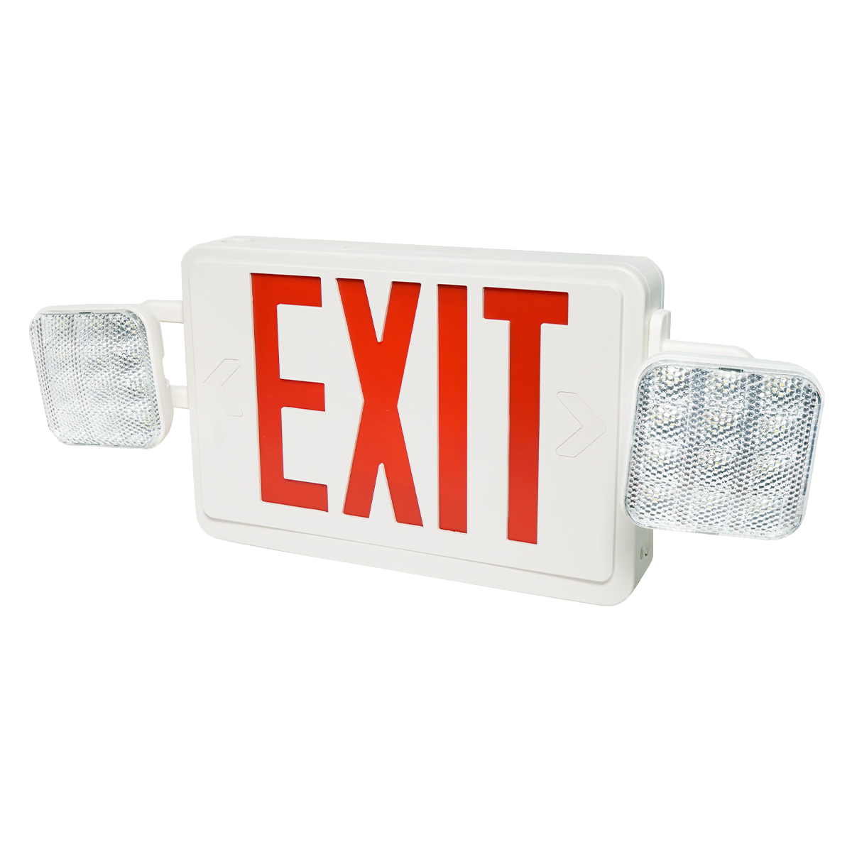 LED Exit Sign & Emergency Light Combo