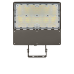 Front view of LED Flood Light 3 CCT 250/200/150/125W with multiple LED bulbs and mounting bracket