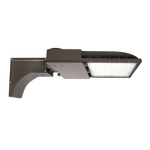 LED Shoebox Area Light 100W with durable die-cast housing designed for outdoor and roadway lighting applications