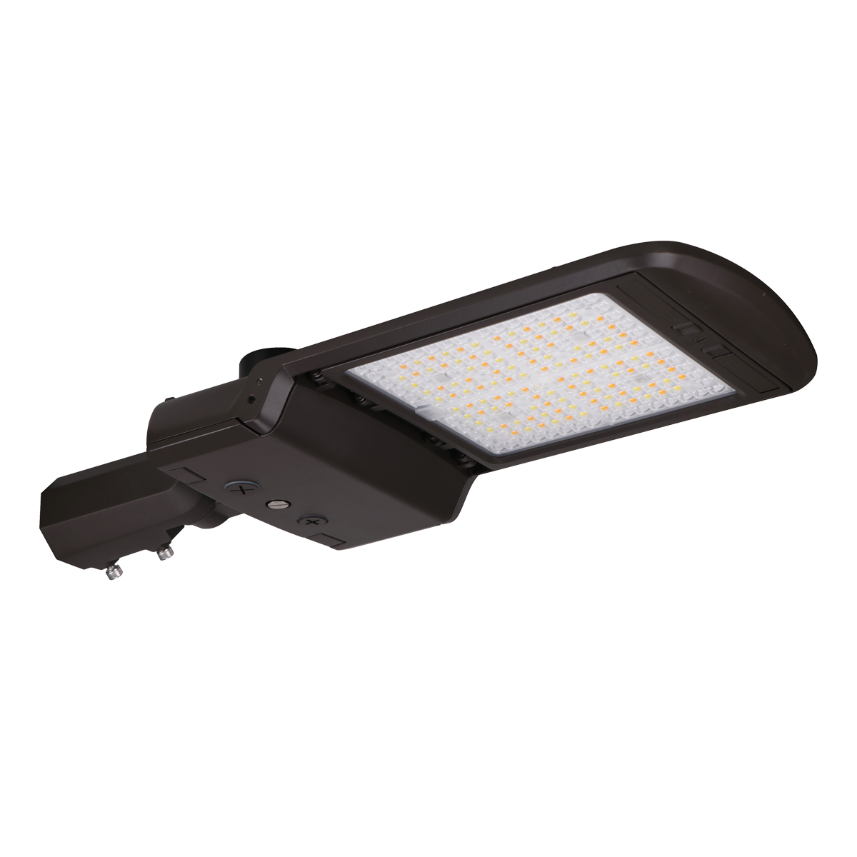 LED Shoebox Area Light - 3 CCT - Swappable Optics - 150/120/100W