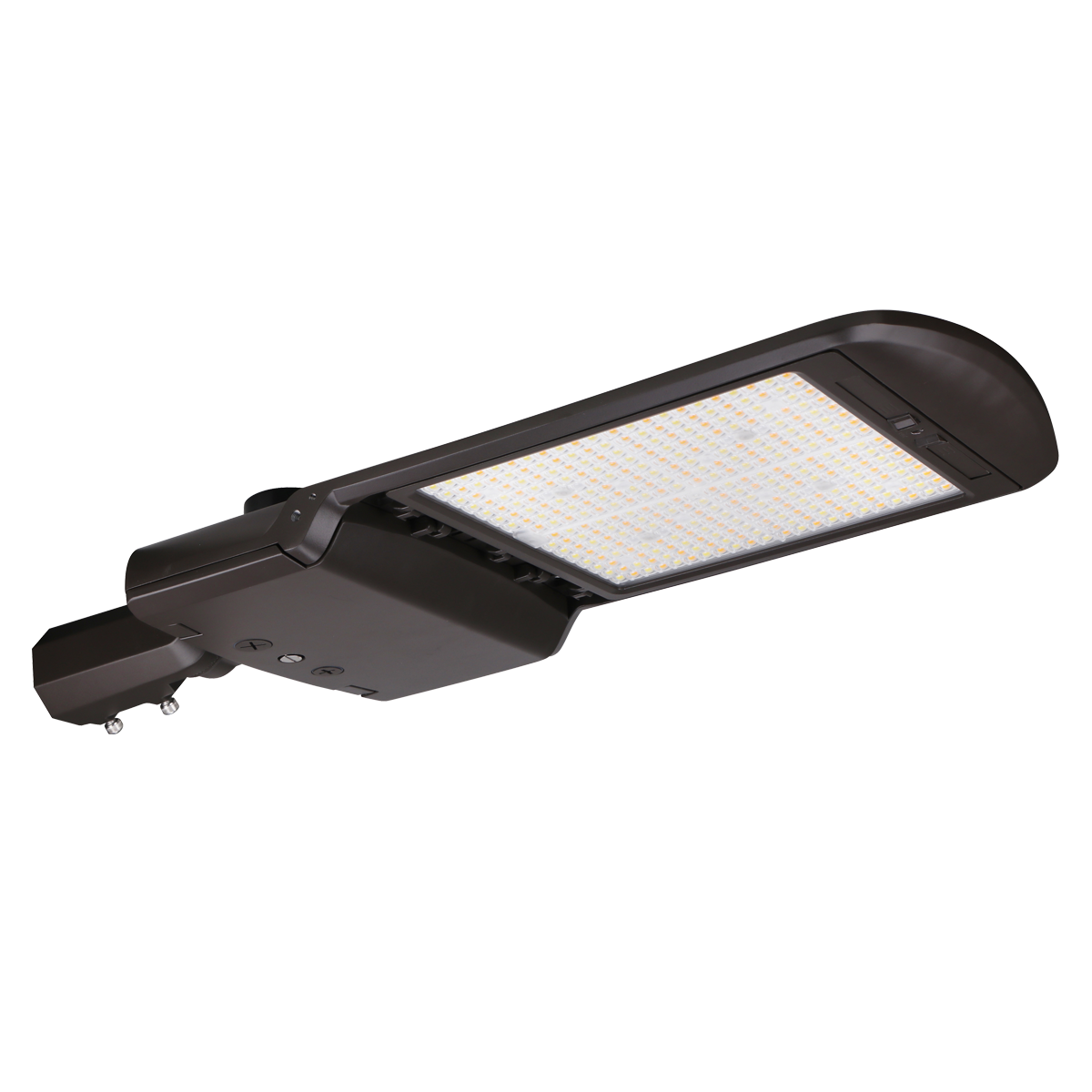 LED Shoebox Area Light - 3 CCT - Swappable Optics - 300/250/200W