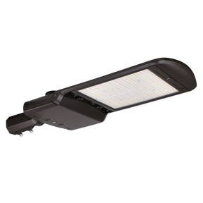 LED Shoebox Area Light - 3 CCT - Swappable Optics - 300/250/200W