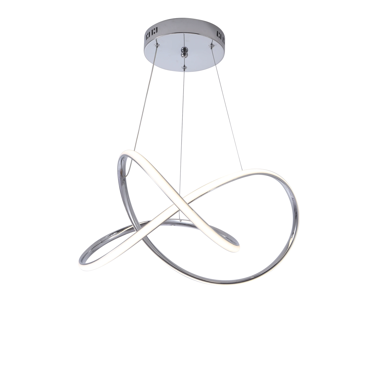 LED Swirl Chandelier – 3-CCT – 30W