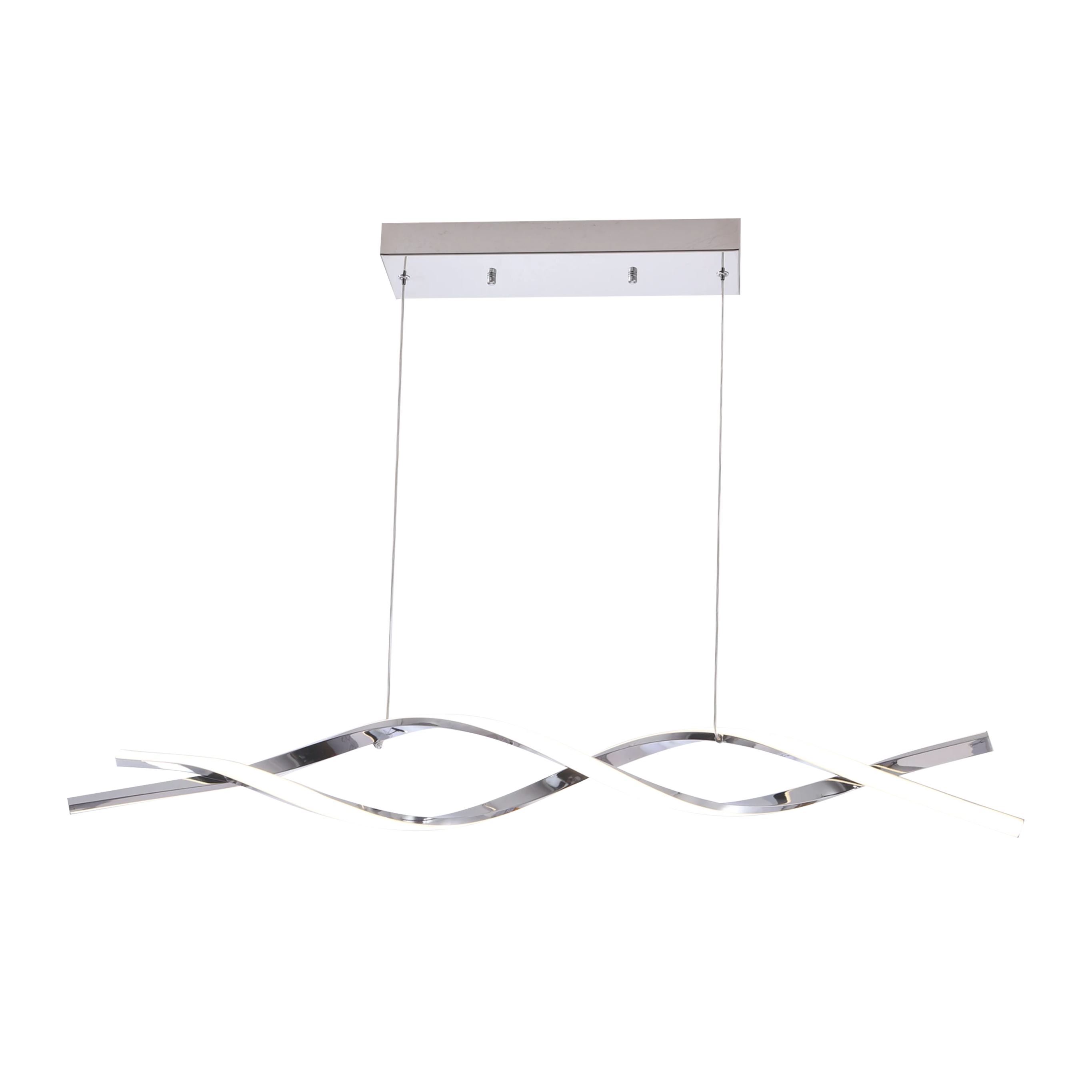 LED Wave Linear Pendant Light – 3-CCT – 35W