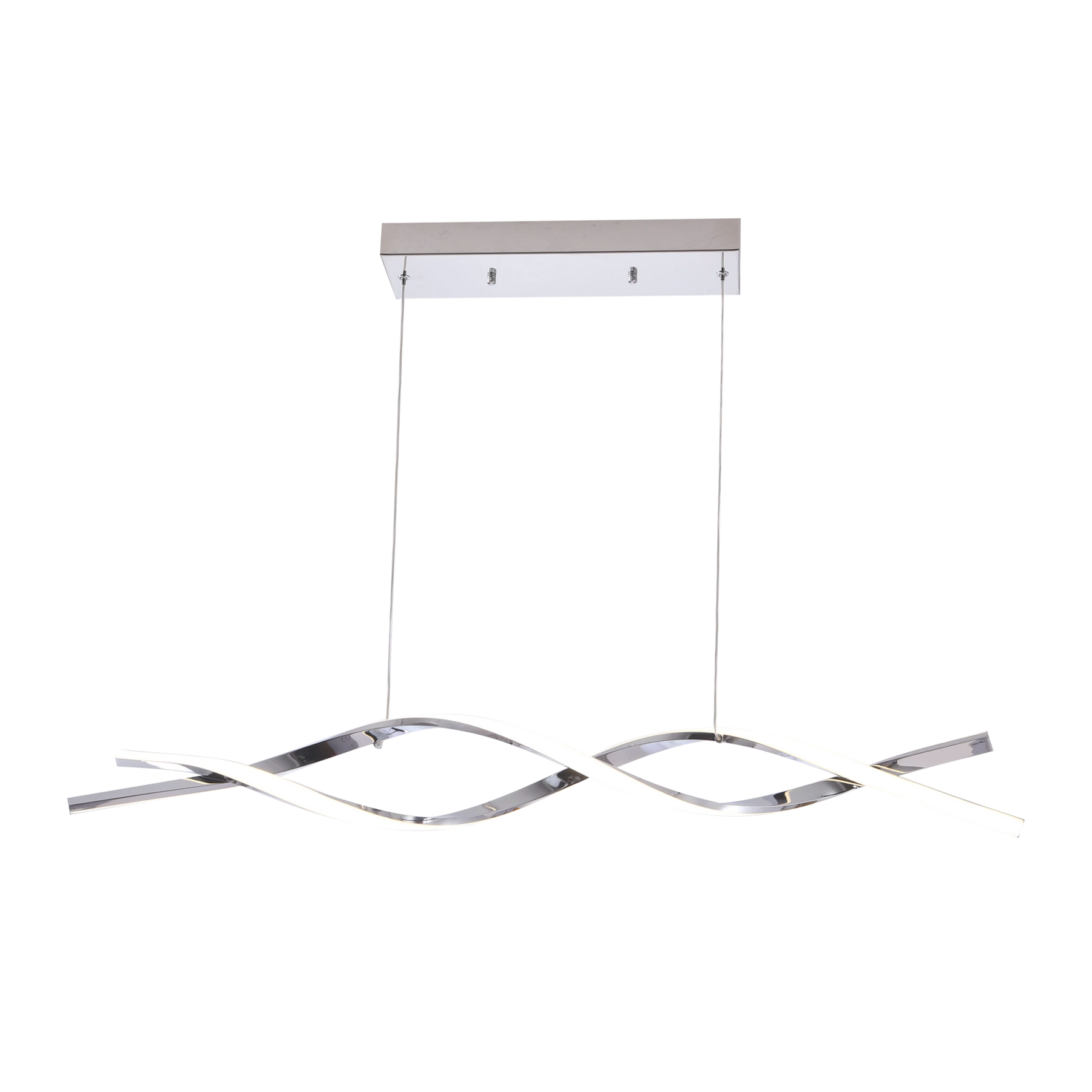 LED Wave Linear Pendant Light – 3-CCT – 35W