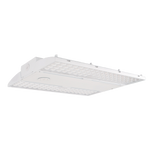 White ceiling light fixture on a white background