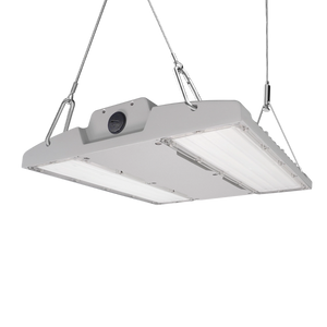 Linear LED High Bay light fixture with swappable optics, IP66, IK10 rating, 150W for tough environments