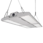 LHB Linear LED High Bay 200W 4000K suspended light fixture with rugged housing for industrial and outdoor use