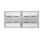 Linear LED High Bay 300W with swappable optics designed for harsh environments and versatile lighting needs