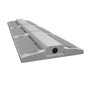 Linear LED High Bay light with swappable optics, IP66, IK10, durable for cold, wet, and impact-prone areas, 400W power.