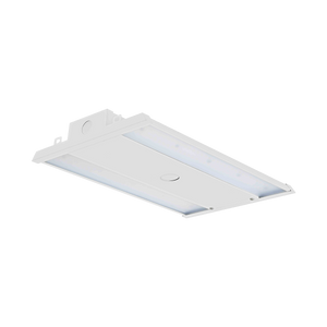 Linear LED High Bay – 130W with durable white finish and semi-frosted diffuser for efficient indoor lighting
