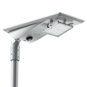 Solar LED Area Light with Tiltable Lens - 30W