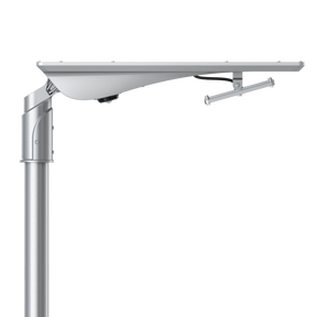 Solar LED Area Light with Tiltable Lens - 30W