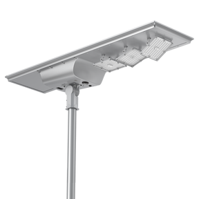 Solar LED Area Light with Tiltable Lenses - 100W