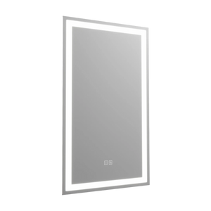 23W Selectable RAB Lighted Frameless Vanity Mirror, 18" x 32"