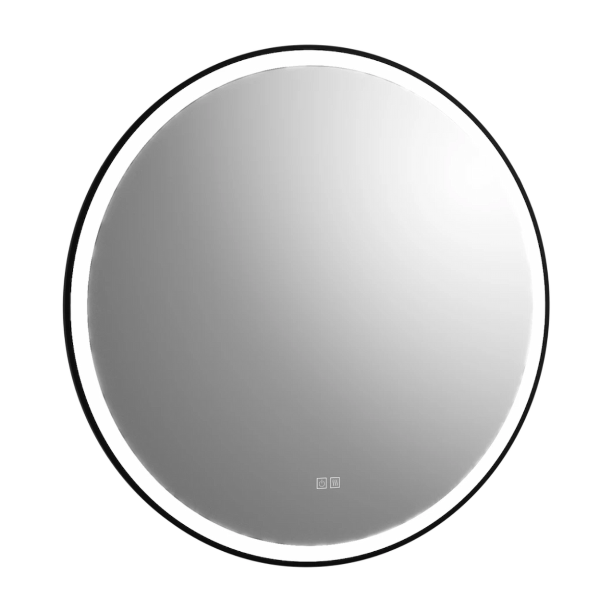 RAB Color-Selectable Round Lighted Vanity Mirror – 47W, 36”