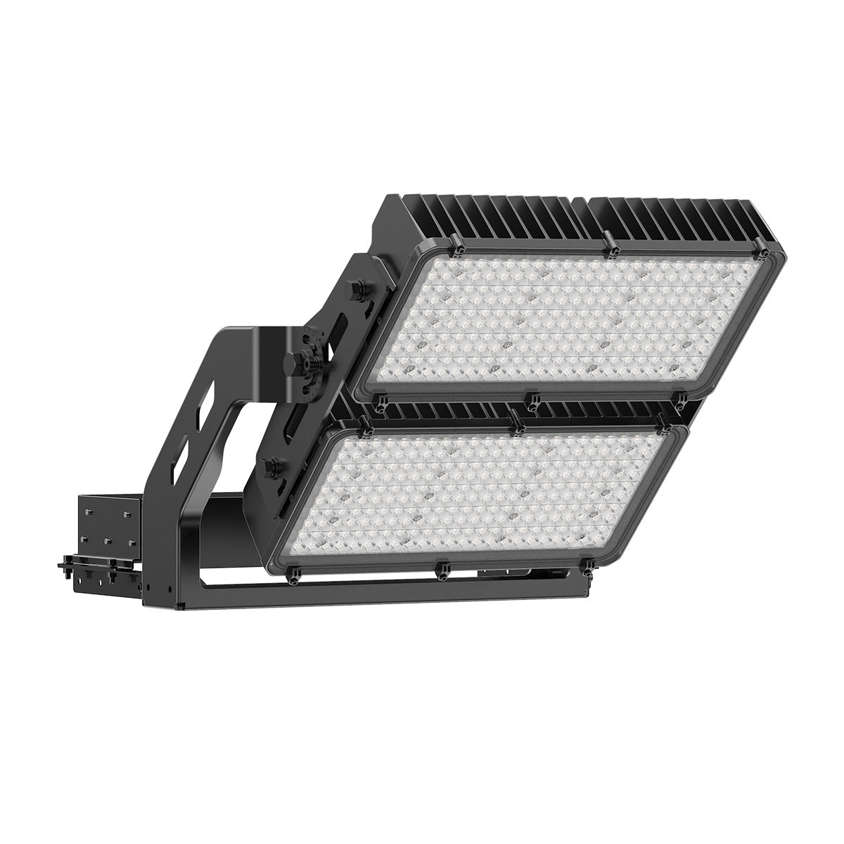 LED High Mast Light with adjustable dual-panel design for powerful industrial and large space illumination