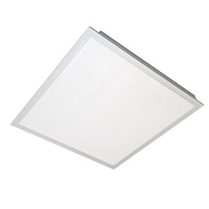 Square ceiling light fixture on a white background