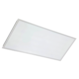Rectangular light panel on a white background