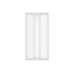 2x4 LED Troffer 3 CCT 30/35/40W RAB SWISH34 with sleek high-reflectance design and energy-saving features