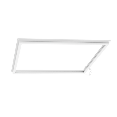 Contemporary 2x2 RAB FRAME LED frame light for T-bar drop ceiling grids in offices, retail stores, healthcare, classrooms, and more.
