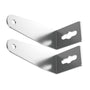 Metal mounting brackets designed for Solar Sign Billboard and Area Light installation on vertical surfaces