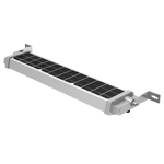 Solar Sign Billboard and Area Light with slim solar panel design and adjustable mounting brackets for versatile outdoor lighting