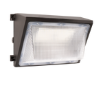 Semi Cutoff LED Wall Pack 3CCT with adjustable wattage and color temperature for secure outdoor lighting