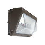 Semi Cutoff LED Wall Pack w Photocell with 3 CCT settings and durable weather resistant design for outdoor lighting