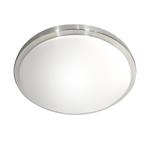 15" Single Ring LED Ceiling Light with sleek metal finish and adjustable color temperature for versatile lighting options
