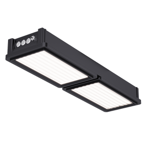 Solar LED Canopy Light with Bi-Facial Solar Panel