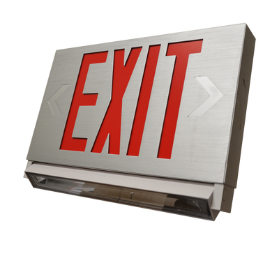 Slim LED Exit Sign & Emergency Light Combo - MaxLite