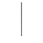 Square Steel Light Pole 4 inch with bronze finish and base plate for commercial outdoor lighting applications