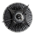 Top view of UFO LED High Bay 240/155/115/65W light showing cooling fins and cable connections